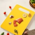 thumbnail image 1 of Uxgjfwu Plastic Double Sided Chopping Board with Knife Sharpener, Non-Slip Cutting Mat for Meat Vegetables, Dishwasher Safe, 1 of 6