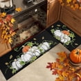 thumbnail image 1 of Elainilye Pumpkin Maple Leaf Doormat 2-Piece Set Long Strip Mat for Porch Entryway Halloween, 1 of 6