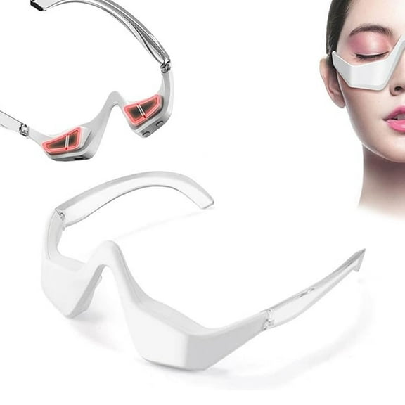 Uxgjfwu Rechargeable Eye Massager, Eye Beauty Device with Vibration, Firming and Toning Eye Care Tool for Puffy Eyes and Dark Circles