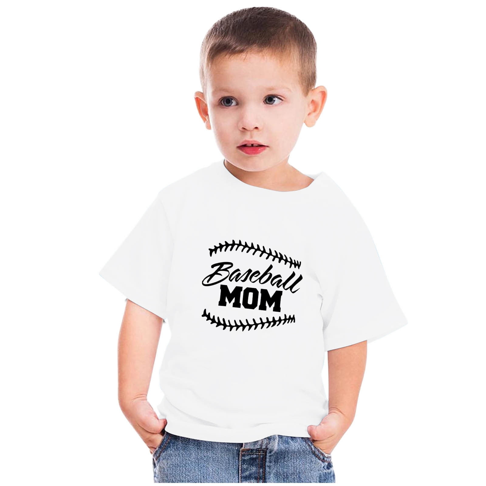 Uxgjfwu Red Toddler Shirt Shirts For Kids Short Sleeve Graphic TShirt