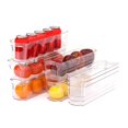 thumbnail image 1 of Uxgjfwu Refrigerator Storage Boxes Open Design Freezer Safe Narrow Food Organizer Containers for Kitchen Drawer Fresh Keeping Organization, 1 of 6