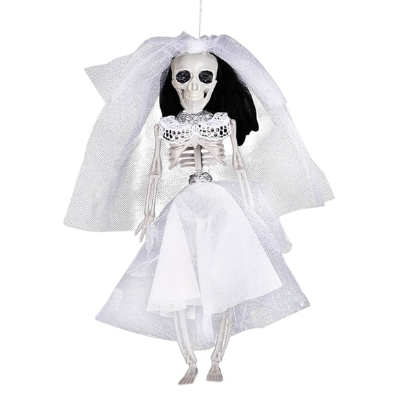 Uxgjfwu Skeleton Bride Groom Hanging Ornament - Gothic Theme Bar Party Scene Props