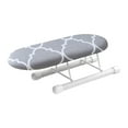 thumbnail image 1 of Uxgjfwu Tabletop Ironing Board Foldable Leg Design Non-Slip Cotton Cover Portable Mini Iron Board for Sleeves Cuffs Home Laundry Room Dorm Travel Use, 1 of 6