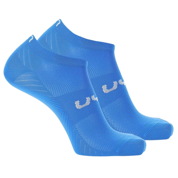 Uyn Unisex Sneaker Socks, 2-Pack - Essentials Sneaker Socks, Logo, Solid Color Blue 42-44