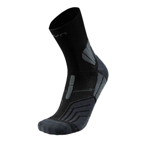 Uyn Unisex Socks - Cross Over Grip Socks, Sports Socks, Logo Black 39-41