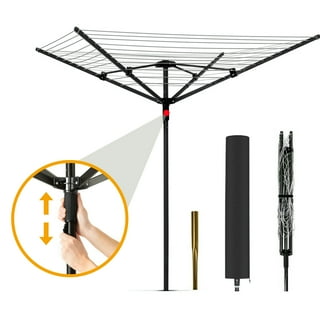Walmart clothesline umbrella hotsell