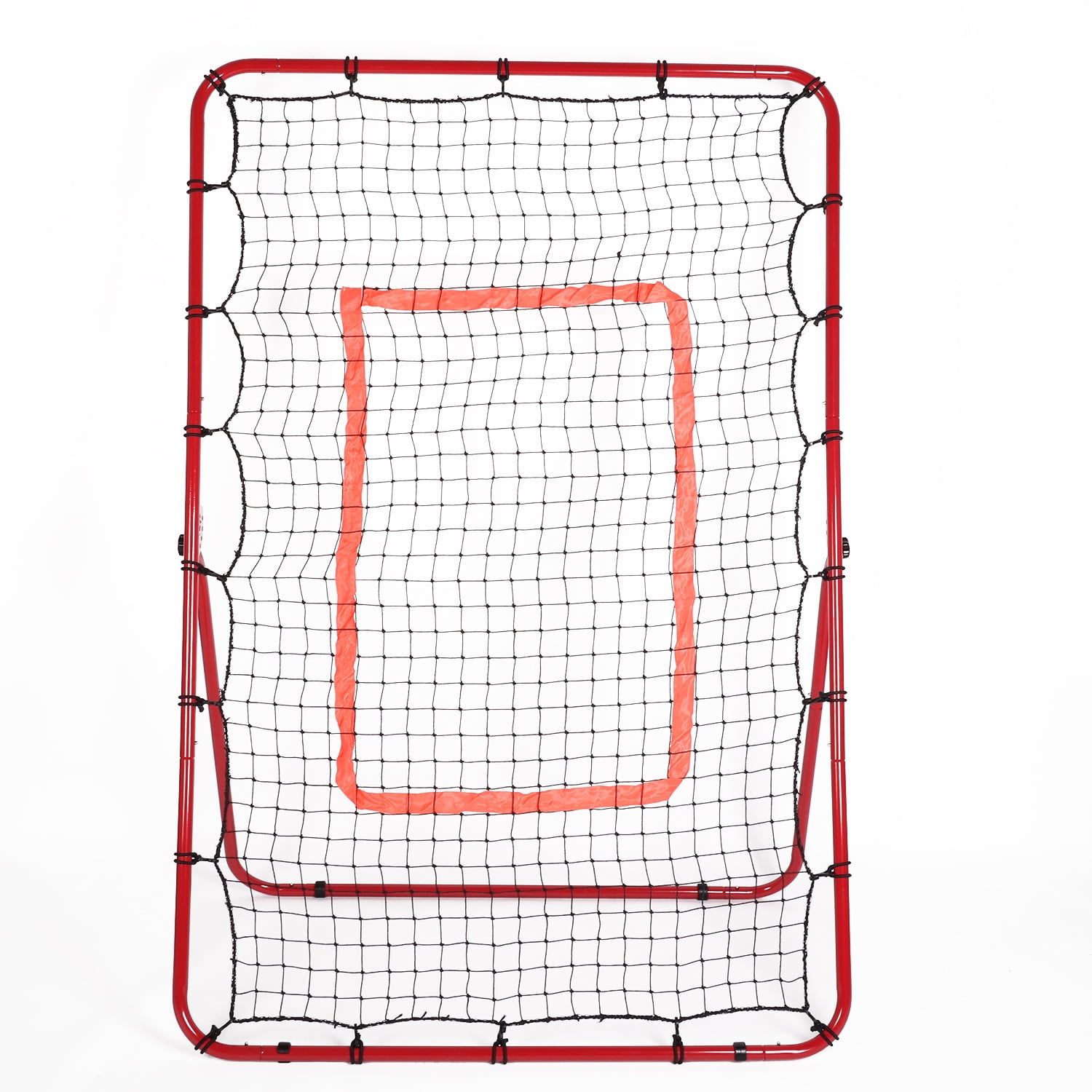 Uyoyous Pitchback Rebound Net, Adjustable Return Fielding Trainer for Baseball Softball Throwing