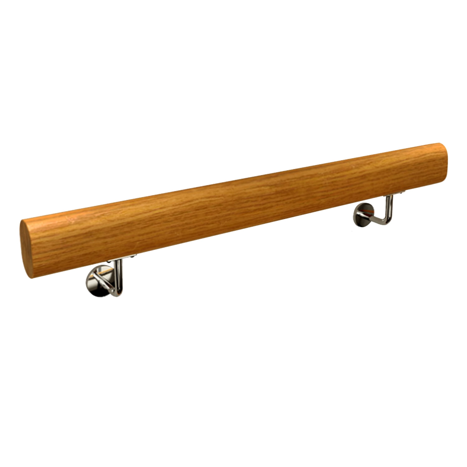 Uyoyous Staircase Handrail, 3.3ft Wood Handrail, NonSlip Indoor