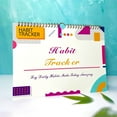 Uysin No Date HABIT English Habit Self Discipline Punch Card Planner