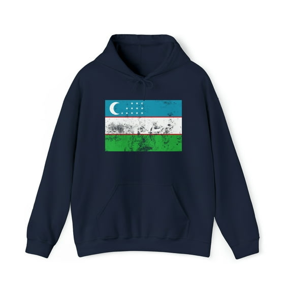 Uzbekistan Uzbeks Pride Flag Hoodie, Gifts, Hooded Sweatshirt