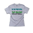 thumbnail image 1 of Uzbekistan Volleyball - Olympic Games - Rio - Flag Boy's Cotton Youth Grey T-Shirt, 1 of 2