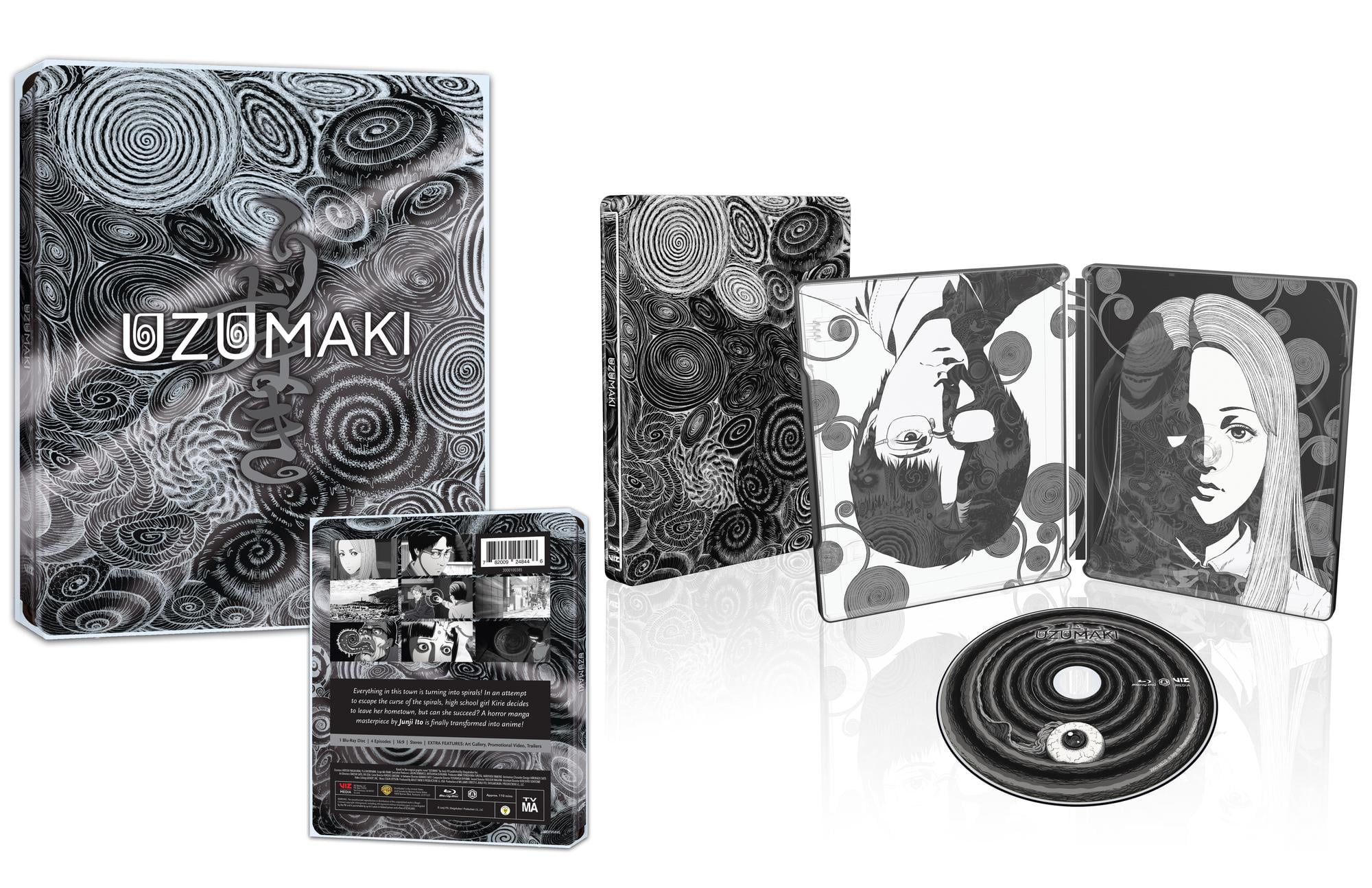 Uzumaki (Limited Edition Steelbook) [Blu-ray] - Walmart.com