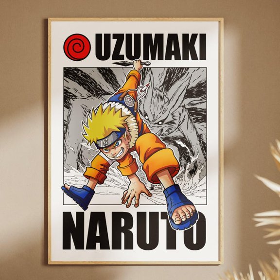 Uzumaki Naruto Poster | Rolled Poster 12x18 UNFRAMED