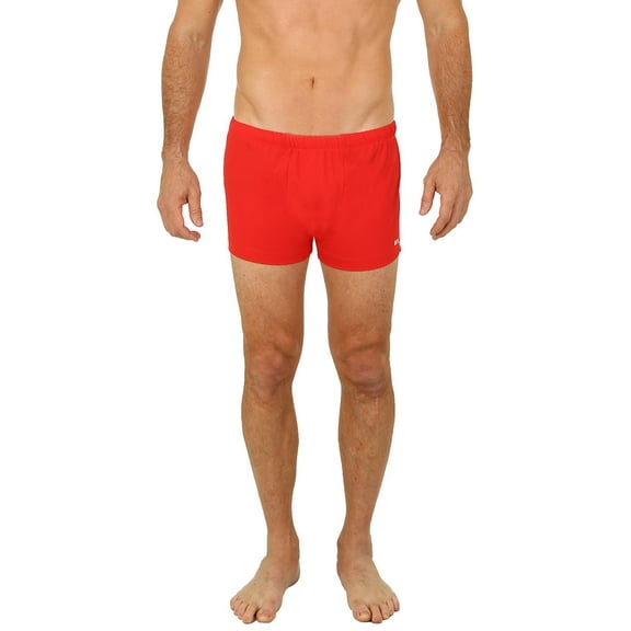 Uzzi Mens Swimwear Briefs Swim Suit Beachwear Boxers, Red, Size: Large, Uzzi Active Wear