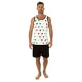 thumbnail image 1 of Uzzi Mens Tank Top Rainbow Pride Flag Sleeveless T-Shirt Fun Top, Flamingo, Size: X-Large, Uzzi Active Wear, 1 of 3
