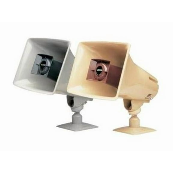Valcom V-1036C ONE-WAY, 15 WATT AMPLIFIED HORN, BEIGE