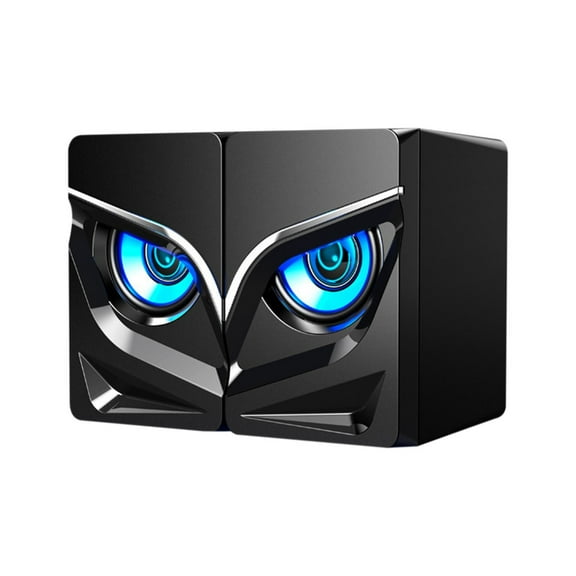 V-128 Computer Speakers For Office Desktop Small Soundbar 3W Output 2.0 Stereo Usb Powered