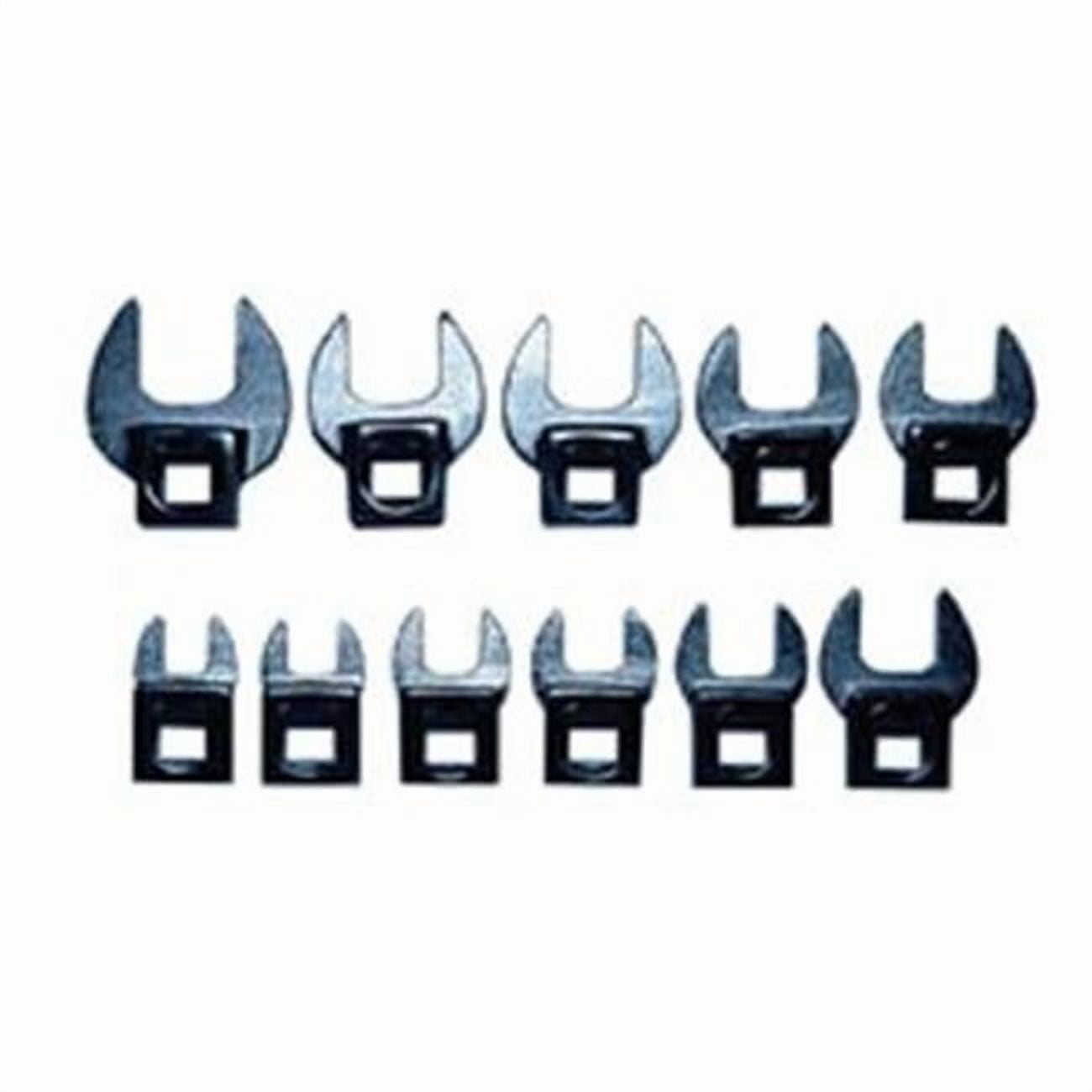 V-8 Tools V8T7711 SAE .38in. to 1in. 14 Piece Crowfoot Wrench Set