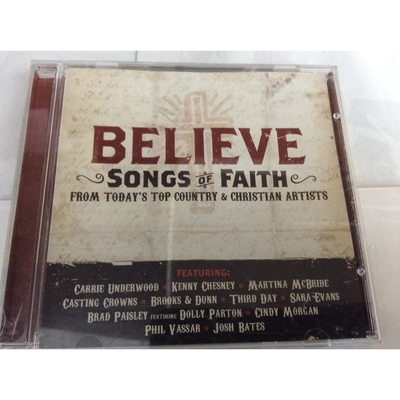 V/A - BELIEVE SONGS OF FAITH FROM TODAY'S TOP COUNTRY &