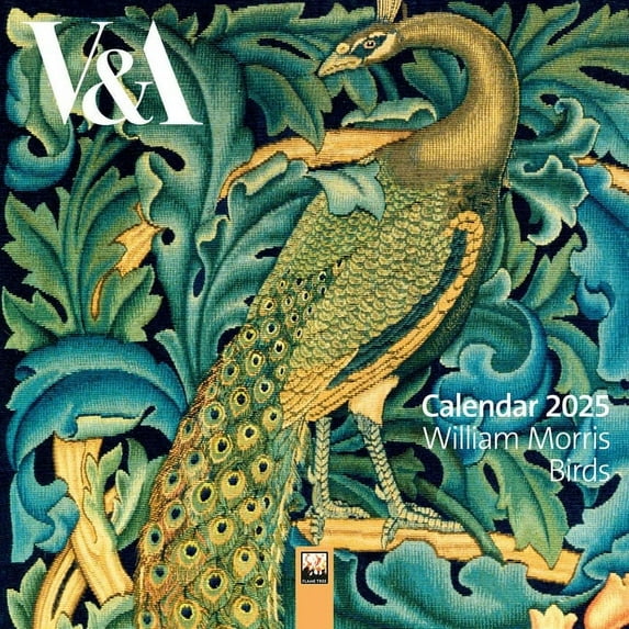 V&a : William Morris Birds Mini Wall Calendar 2025: Art Calendar