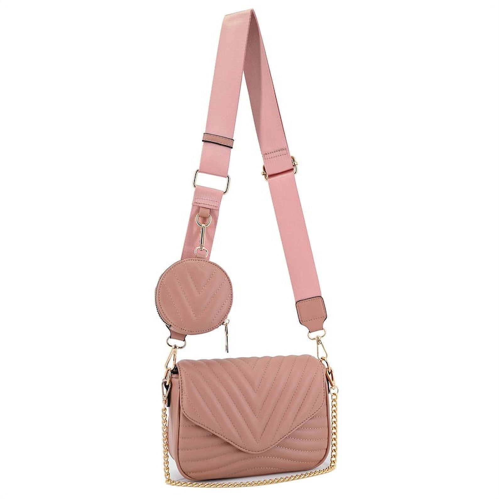V BENIE Quilted Small Shoulder Crossbody Bags for Women Small