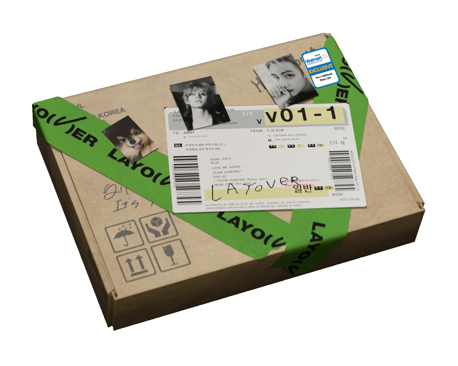BTS フェスタ　V Layover V (BTS) - V 'Layover' 1 (Walmart Exclusive) - Music
