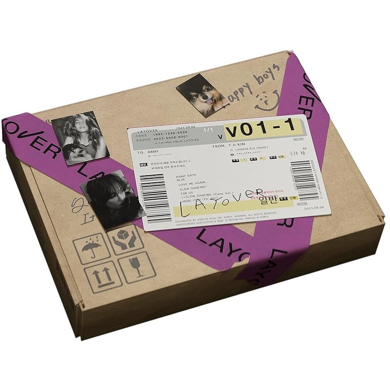 【新品未開封】BTS LAYOVER 3種 18点 トレカ15枚付き 変更点あり V (BTS) - V 'Layover' 3 - Music & Performance - CD - Walmart.com