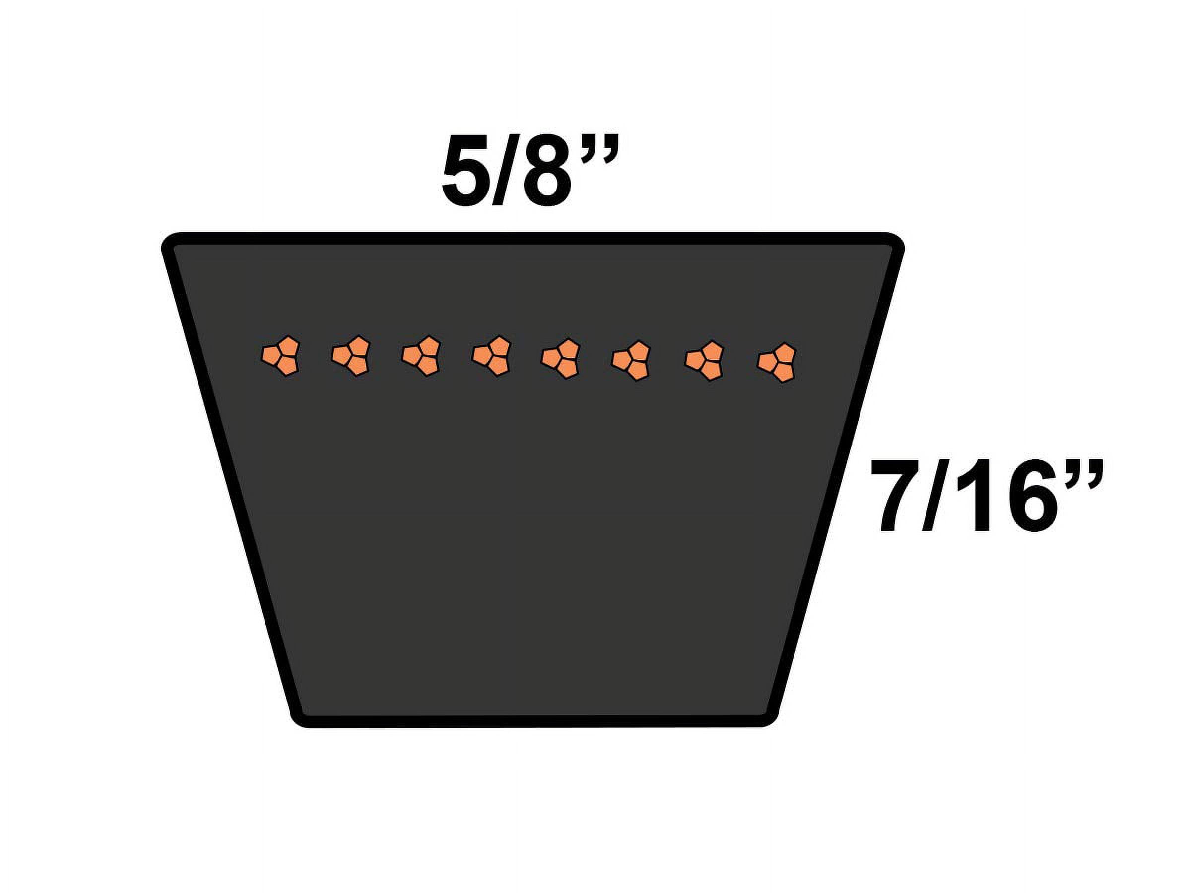 V Belt 5 8 X 96 OC B 5L Rubber Walmart v-belt-5-8-x-96-oc-b-5l-rubber-walmart