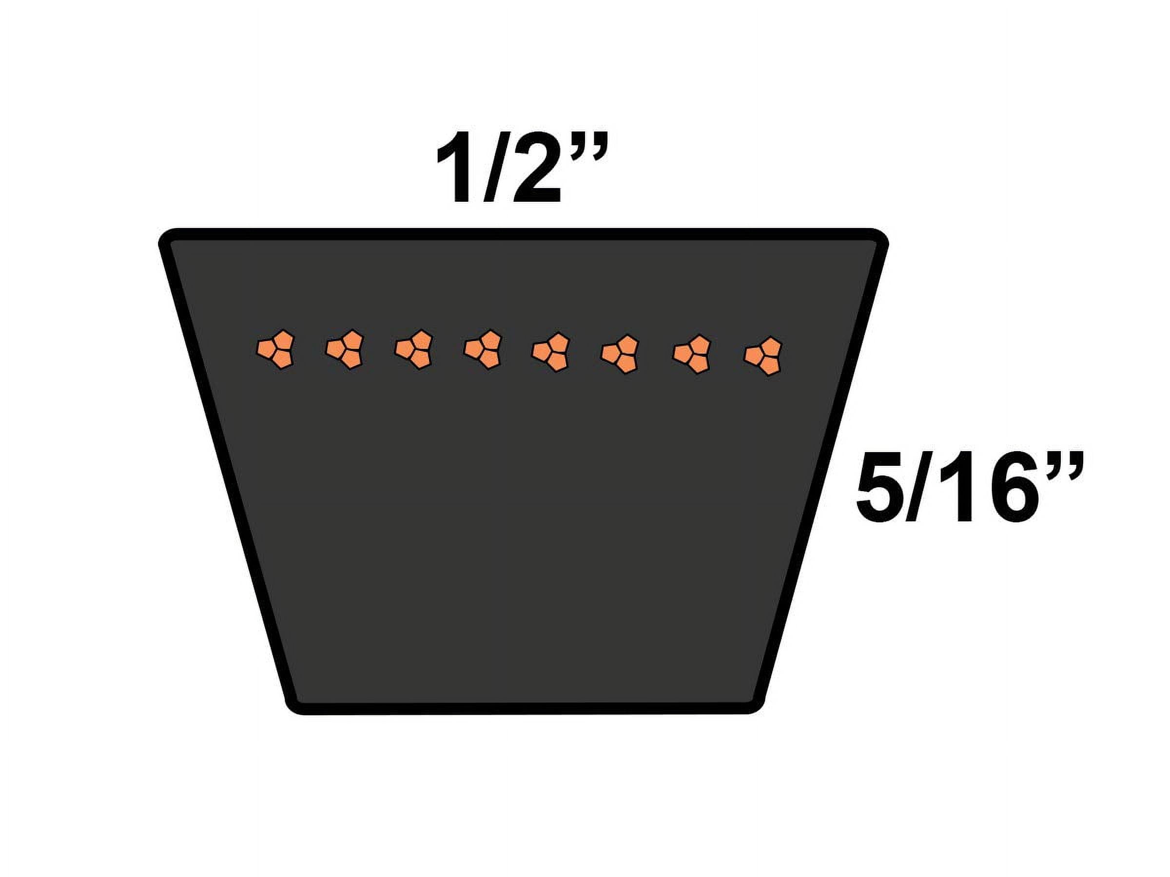V Belt A 4L Rubber 1 2 X 48 OC Walmart v-belt-a-4l-rubber-1-2-x-48-oc-walmart