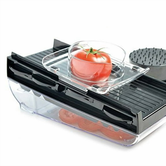 V-Blade Mandoline Slicer - 5 detachable blades With Finger Guards By Mastrad