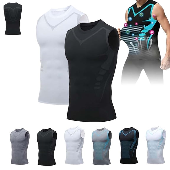 V Boost Compression Shirt, V Boost V2 Compression Shirt Men Quick-Drying Wicking Breathable Undershirt, Perfect fit