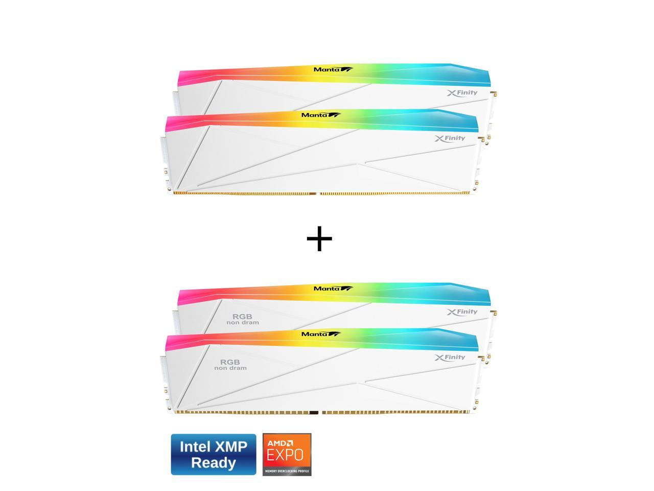 V-COLOR DDR5 SCC 2+2 KIT Manta XFinity 32GB(16GBx2) 7600MHz with