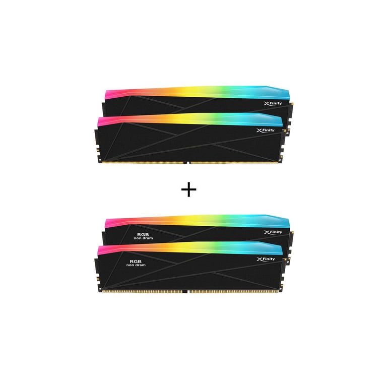 V-COLOR DDR5 SCC 2+2 KIT Manta XFinity 48GB(24GBx2) 8200MHz CUDIMM 