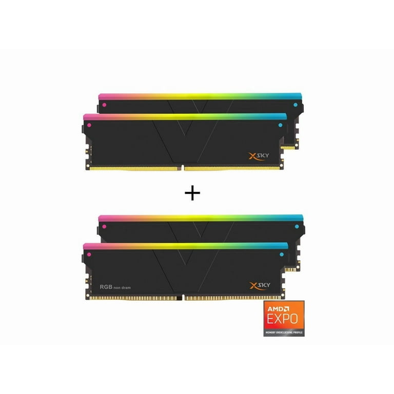 V-COLOR DDR5 SCC 2+2 KIT Manta XSky 32GB (2x16GB) 6000MHz CL36