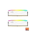 thumbnail image 1 of V-COLOR DDR5 TUF GAMING ALLIANCE Manta XFinity 64GB (32GBx2) 6400MHz CL32 1.4V AMD EXPO SK Hynix Original IC RGB Gaming Desktop Upgrade RAM Memory Module White (GTMXFAL3264832WWK), 1 of 3