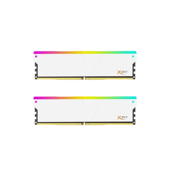V-COLOR Manta XSky DDR5 16GB (2x8GB) 6000MHz CL36 1.35V SK Hynix IC RGB Gaming Desktop Upgrade Memory Module BLACK, for AMD EXPO (TMXSAL8G60830WWK)