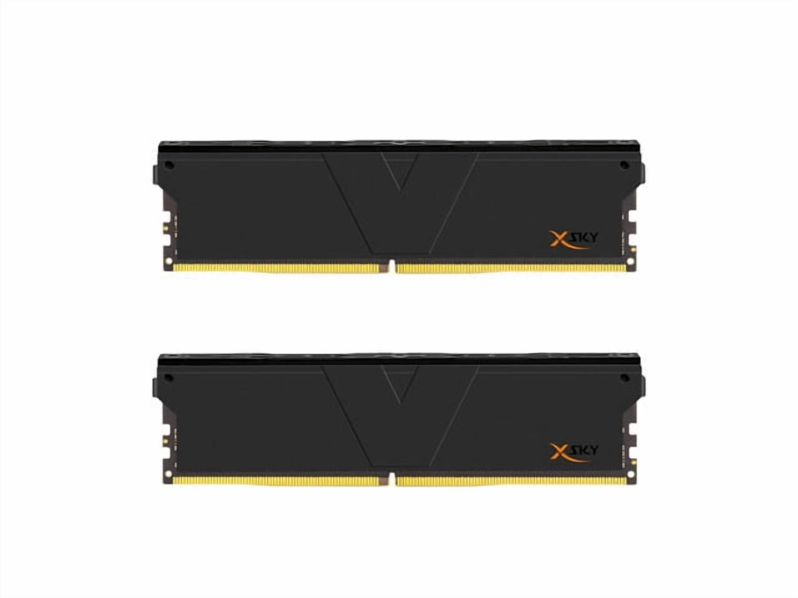 V-COLOR Manta XSky DDR5 32GB (2x16GB) 6000MHz CL36 1.25V SK Hynix Original IC RGB Gaming Desktop Memory Module Black, for AMD EXPO (TMXSAO1660836KKK)