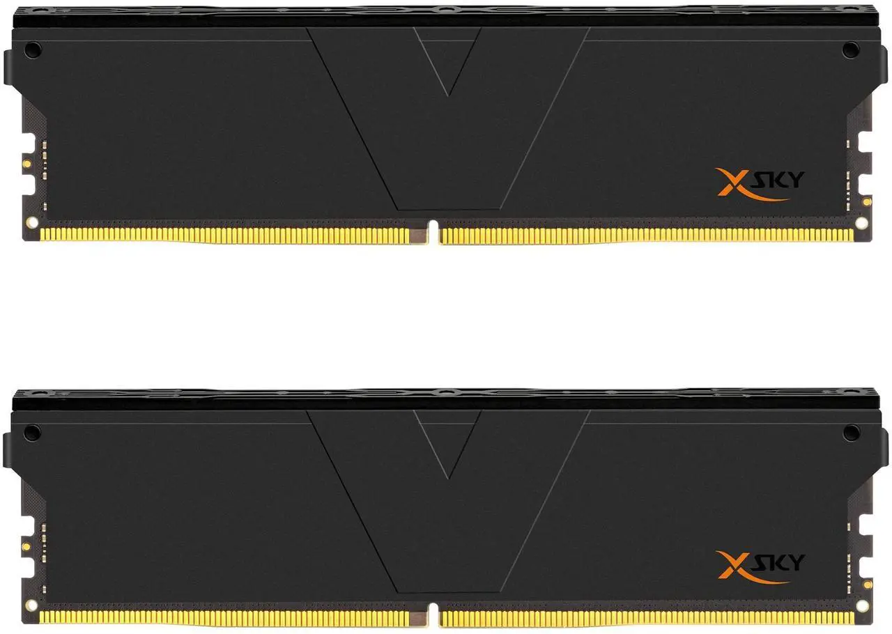 V-COLOR Manta XSky DDR5 32GB (2x16GB) 6400MHz CL32 1.4V SK Hynix IC Gaming Desktop Memory Module Black, for AMD EXPO TMXSAO1664832KKK