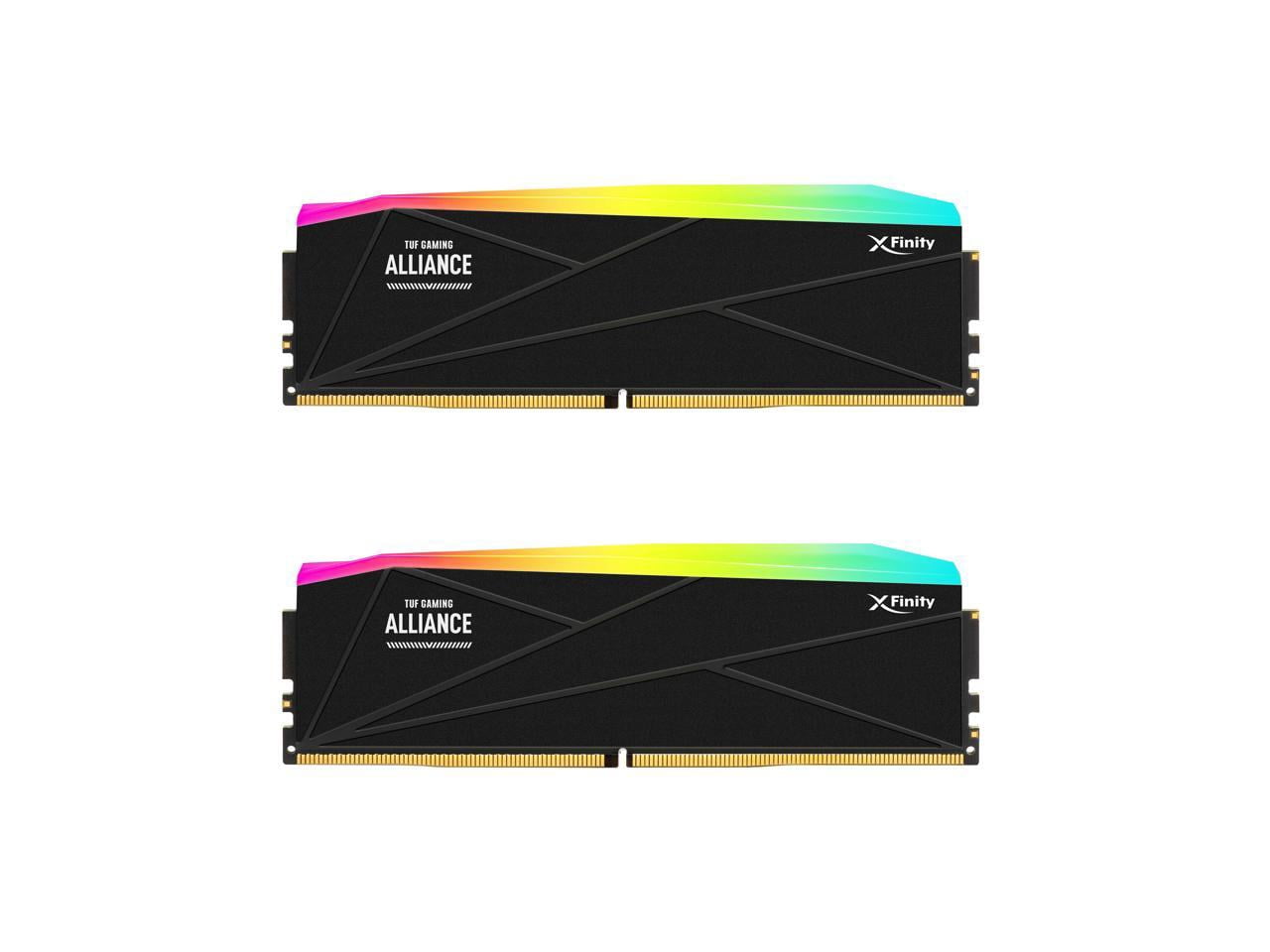 V-Color GTMXFL3264832KWK 64GB DDR5 6400 Desktop Memory Kit Manta XFinity TUF Gaming Alliance RGB Black