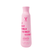 V&Co. Beauty Curly Hair Shampoo with Peptide Technology, 12 oz, Curl Enhancing