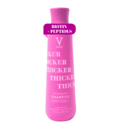 V&Co. Beauty Thickening Shampoo with Peptide Technology, 12 oz, All Hair Types, Adults & Teens