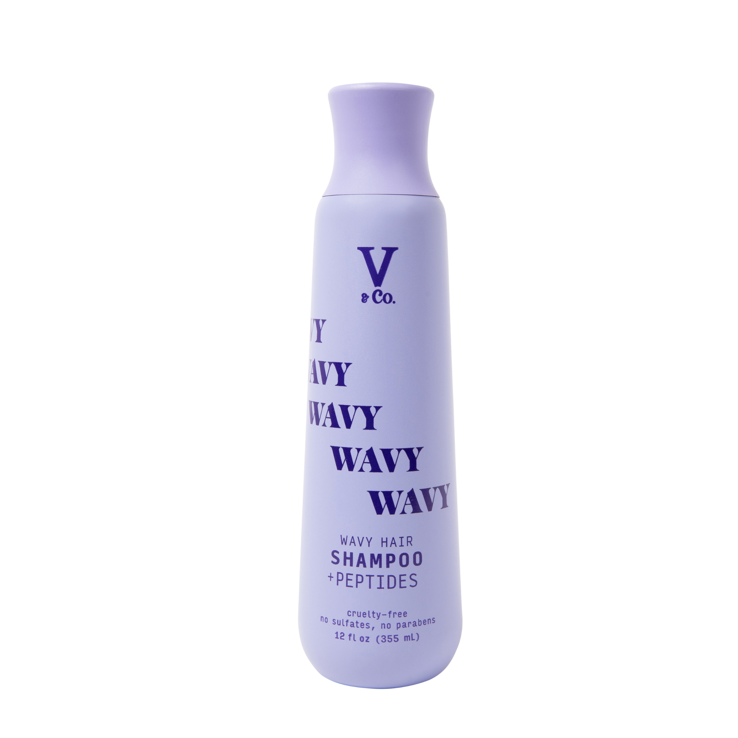 V&Co. Beauty Wavy Hair Nourishing Shampoo with Peptide Technology, 12 oz - image 1 of 10