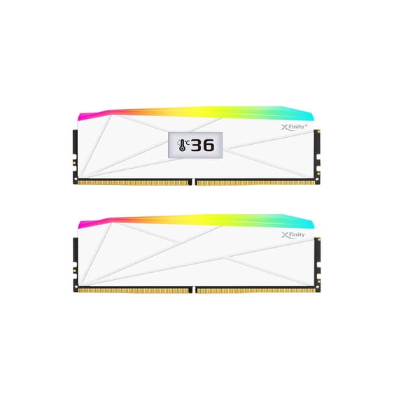 V-Color OTMXFAL1680840WWK OLED XFinity+ DDR5 32GB (2x16GB) 8000MHz CL40 - White