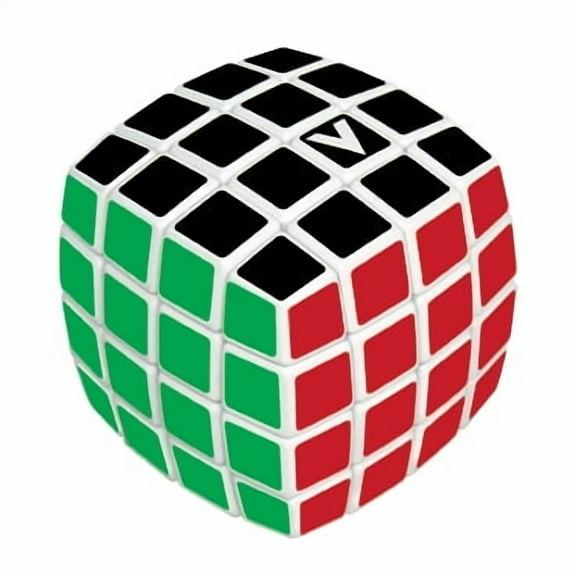 V-Cube 4 White Pillowed Multicolor Cube Puzzle