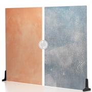 V-FLAT WORLD Duo Board - 30x40 Double Sided Surface Board, Coral Wash/90s Blues