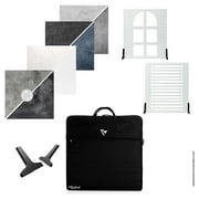 V-FLAT WORLD Kitchen Kit with 4x 24x24 Double Sided Duo Board Backdrop and 2x Shadow Board
