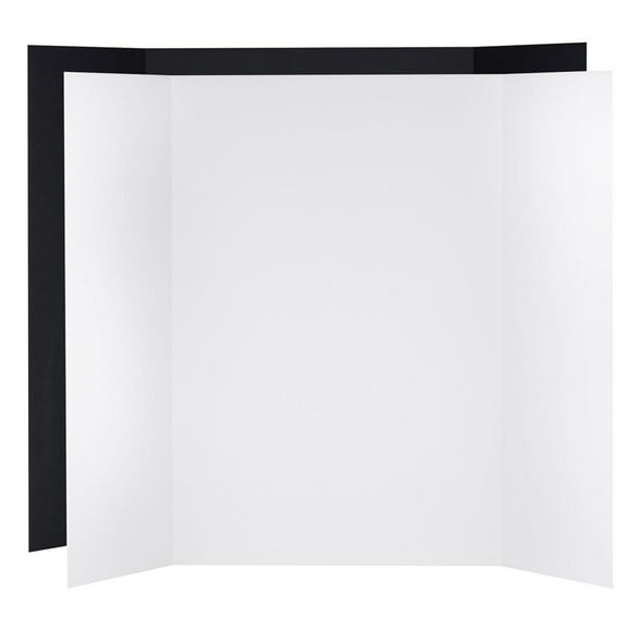 V-FLAT WORLD Tabletop V-Flat Large (3'x4'), 2-Pack, 1-White & 1-Black