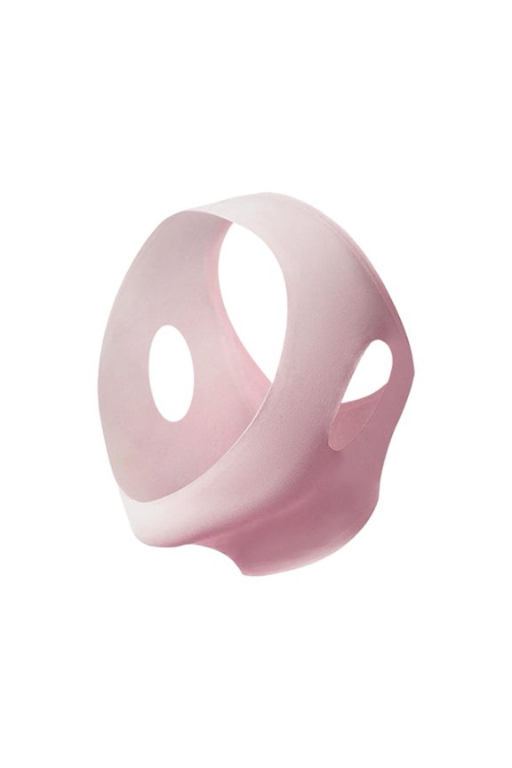 V-Face Shaping Mask with Adjustable Pressure Band for Jawline Lifting and Facial Contour Firming, Breathable and Comfortable for Home Use