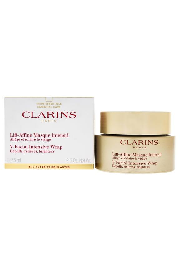 V-Facial Intensive Wrap by Clarins for Women - 2.5 oz Mask