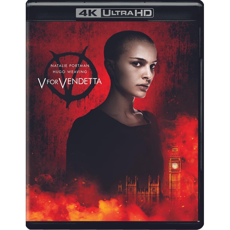 V For Vendetta: Action Thriller with Natalie Portman (4K Ultra HD